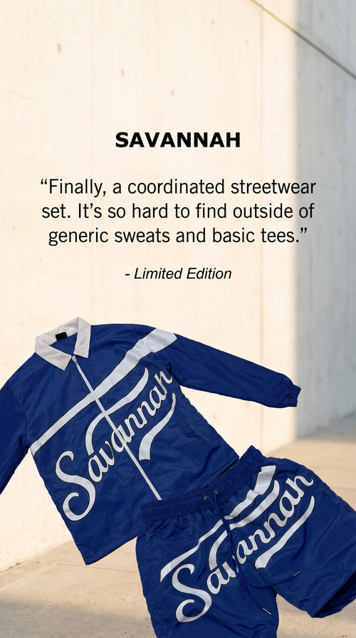 Savannah Limited Edition Windbreaker Breaker Collection