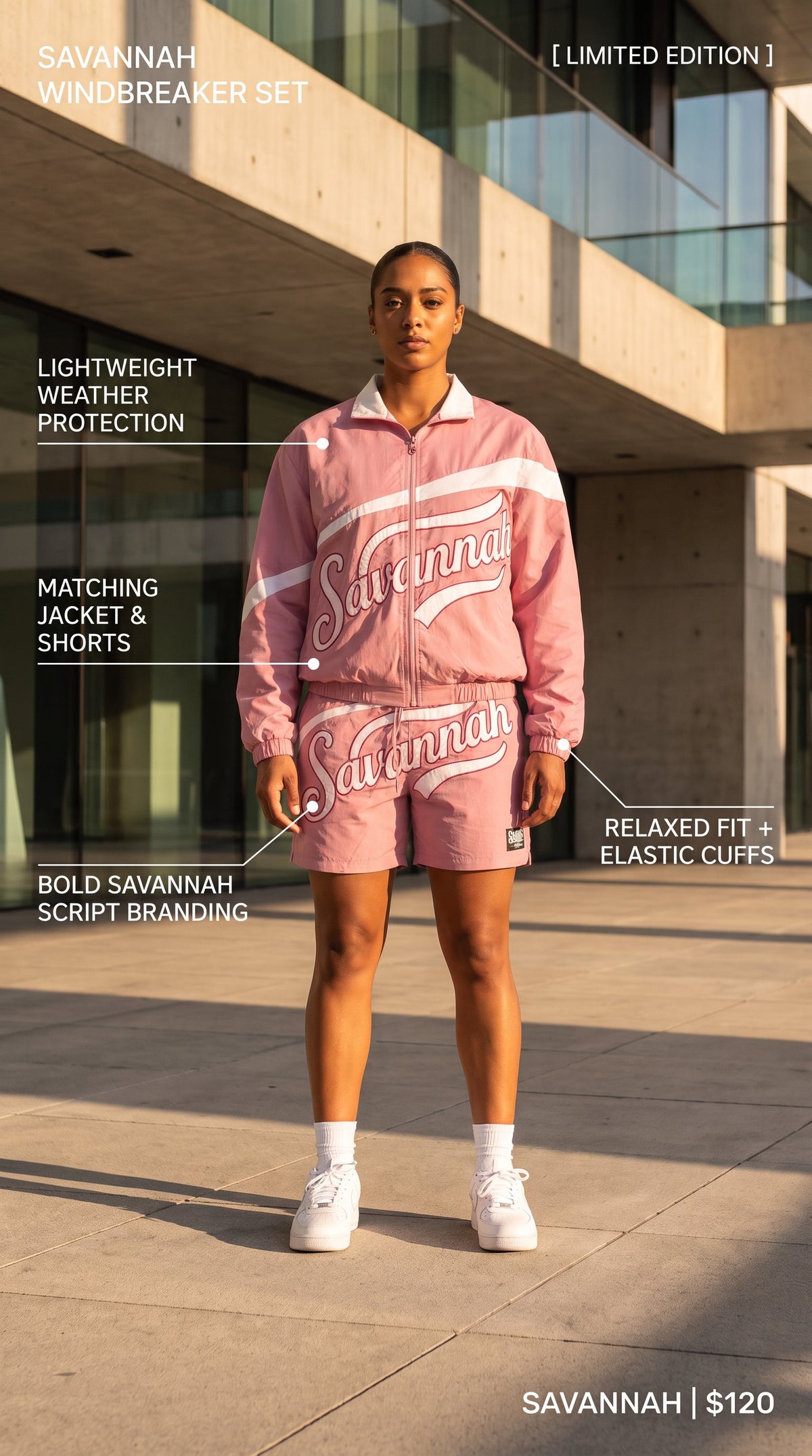 Savannah Limited Edition Windbreaker Breaker Collection